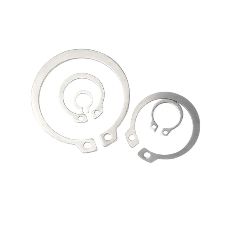 Factory Stainless Steel ASME B 18.27.1 ST 304 SS 316L SUS 321 Metric For Shaft External Retaining Rings DIN471