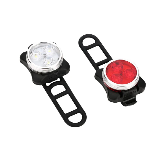accesorios luces luz de para bicicleta Super Bright bicycle accessories led Bike Lights Set bike led lights