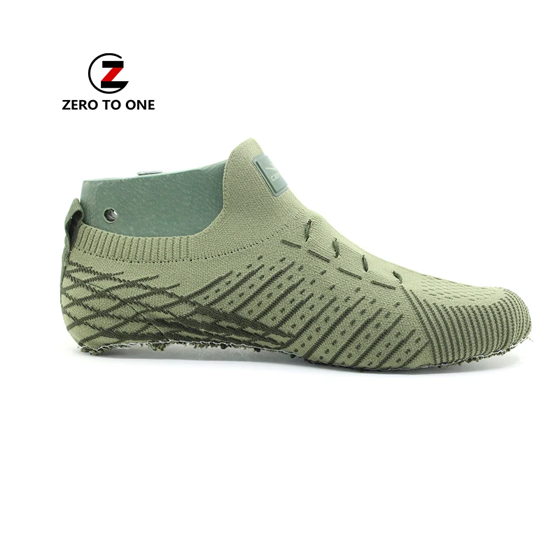 China Manufacturer Customized Breathable Sport Shoes Upper Flying Woven Knitting Vamps