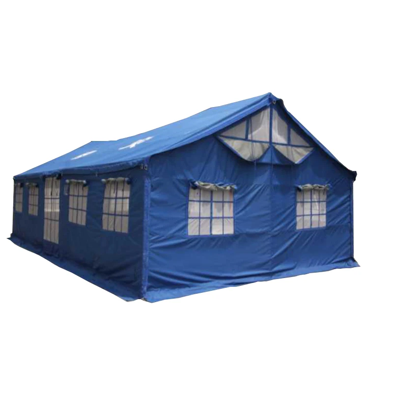 Aosener new products 60 Square meter customized logo acceptable disaster relief cotton tent