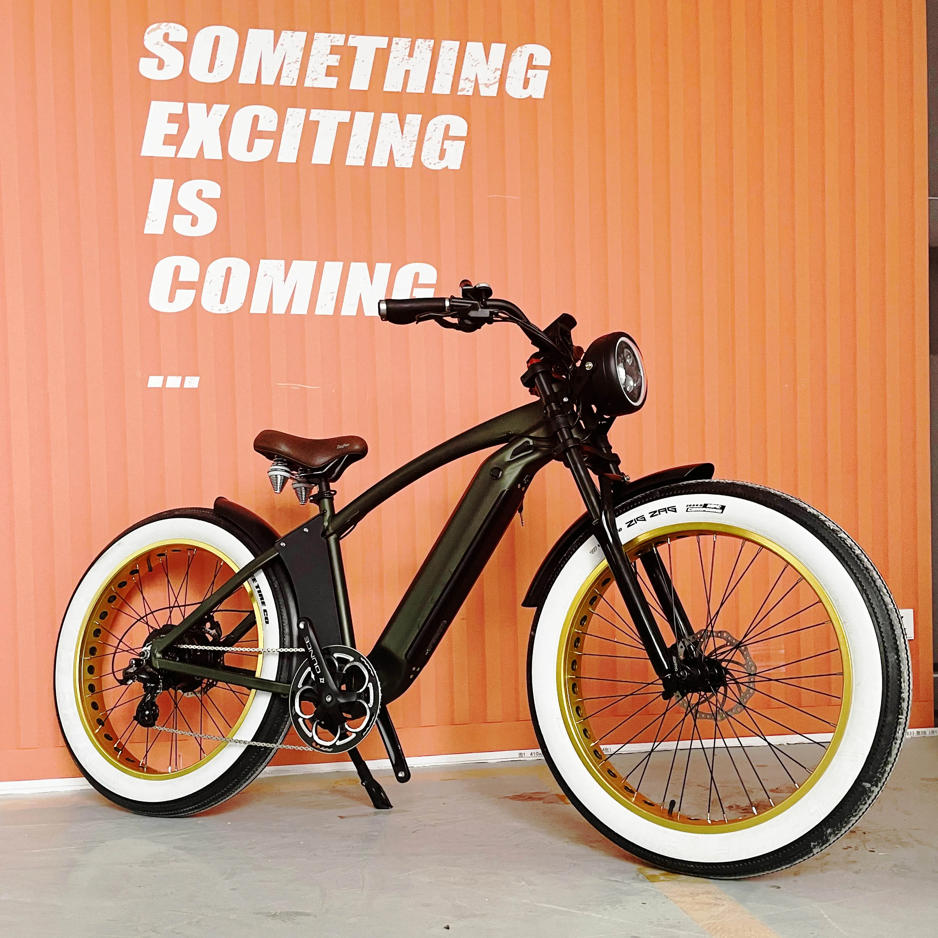 2023 MF-908 Europe US cruiser ebike electric bike 1000w fat tire fat tyre bike 750w