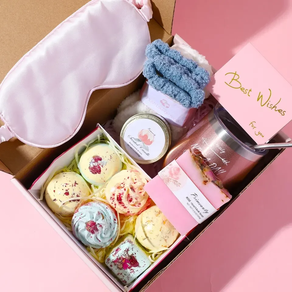 best selling products 2023 holiday valentines day gift basket set self care luxury women bath spa gift set birthday gift