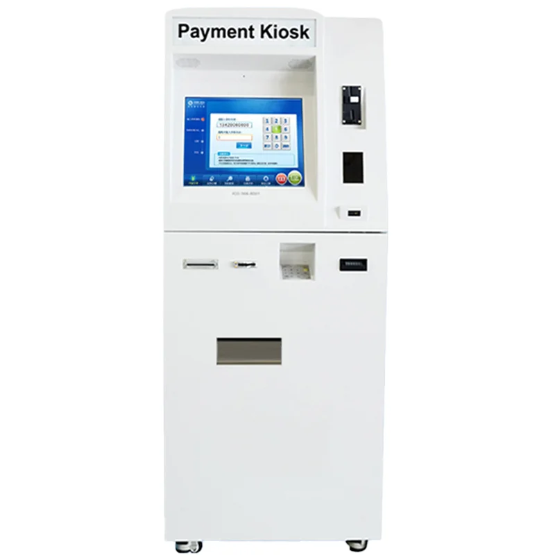 Self Service Payment Kiosk Machine SIM Card Dispenser Kiosk Machine Scratch Ticket Printer Machine