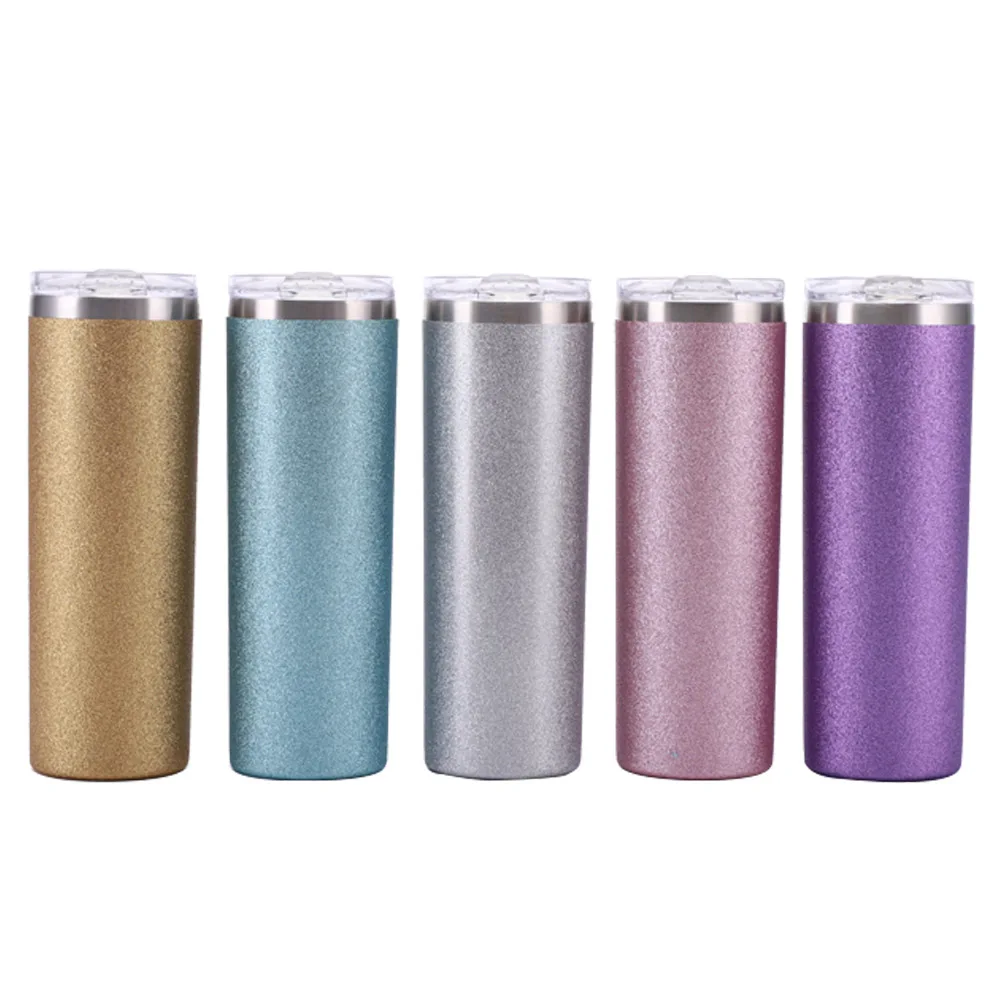 Wholesale Double Wall Vacuum Insulated Stainless Steel Coffee Tumbler with Straw