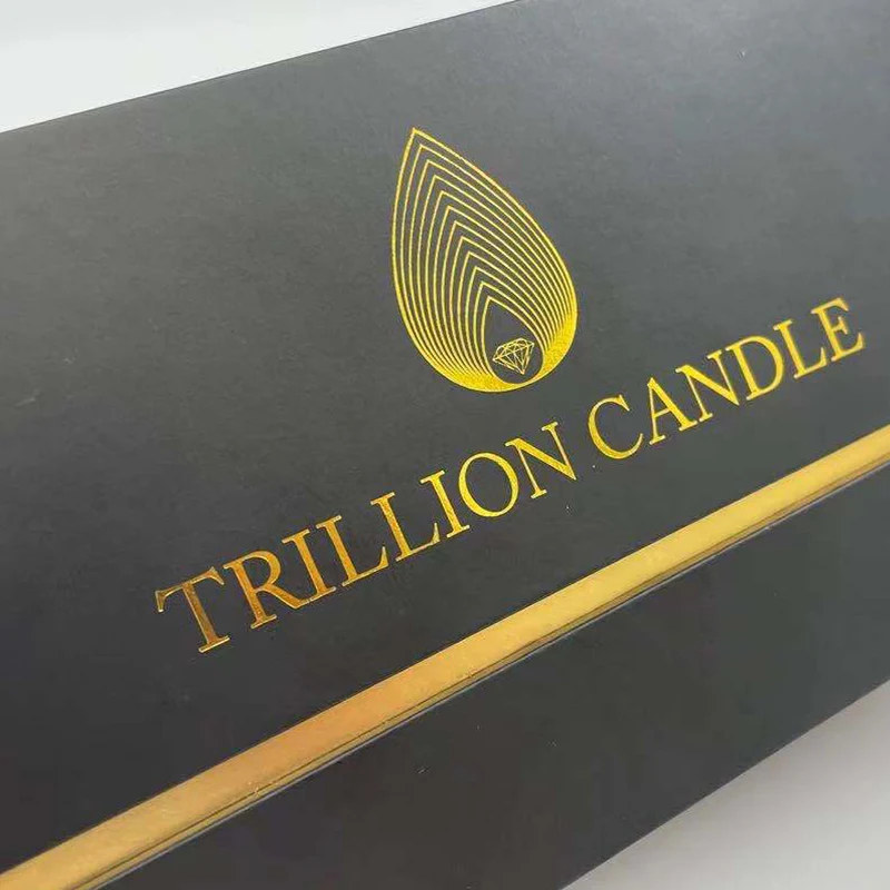 custom luxury cylinder candle box packaging