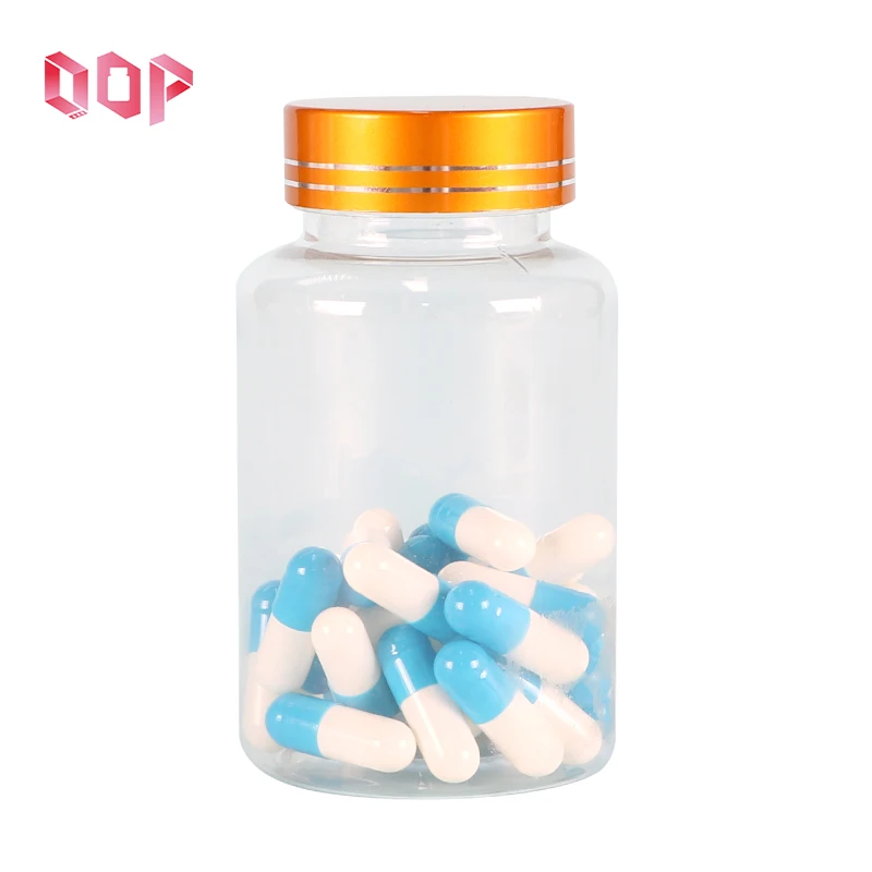 100ml 150ml 200ml 250ml 300ml 500ml Pet Width Mouth Capsule Plastic Medicine Container Pill Packer Bottle