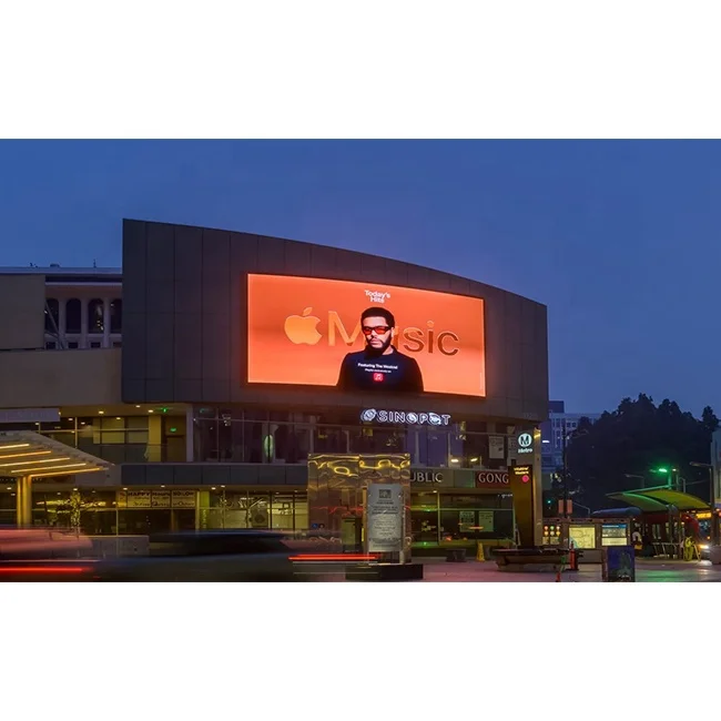 Foxgolden P8 Smd  Full Color Led Screen  Outdoor Waterproof Fixed Installation