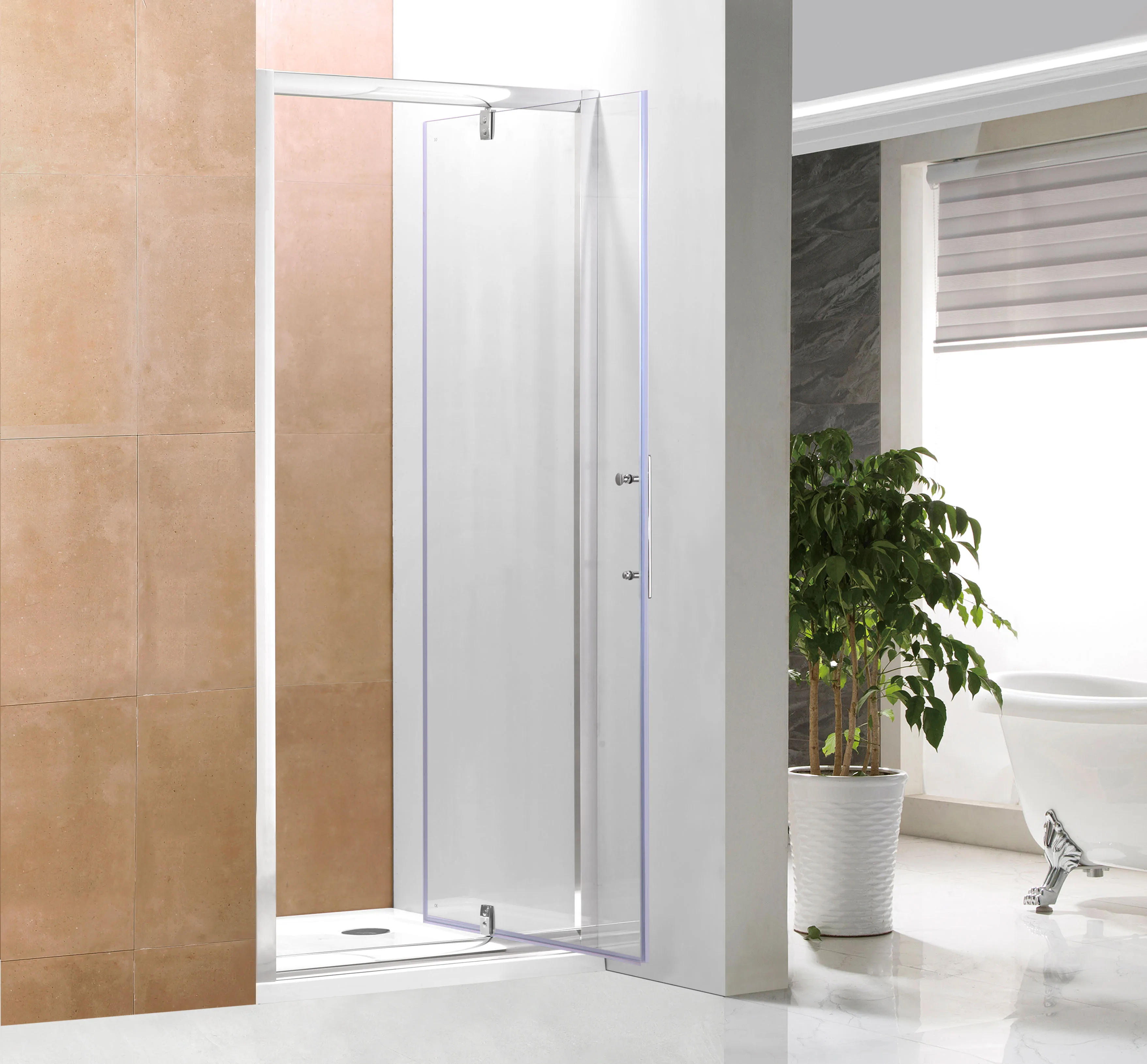 Pivot shower screen shower glass glass bathroom UK market