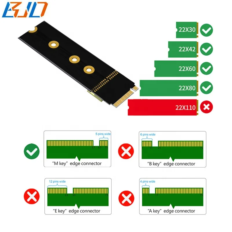  NVMe NGFF M.2 М-ключ для U.2 SFF-8639 адаптера Удлинительный кабель NVME SSD жесткий