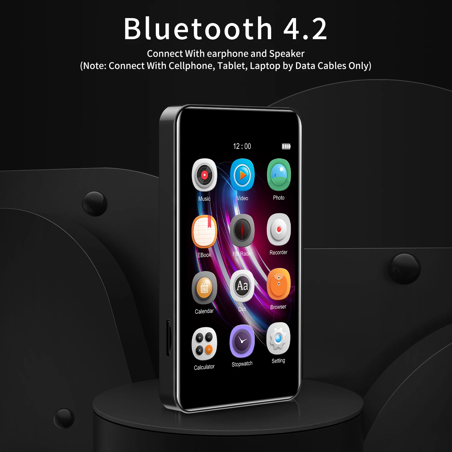 X15 New Portable Touch Button Multimedia HIFI Player Walkman Mini Music MP3 MP4 FM Radio Digital Voice Recorder