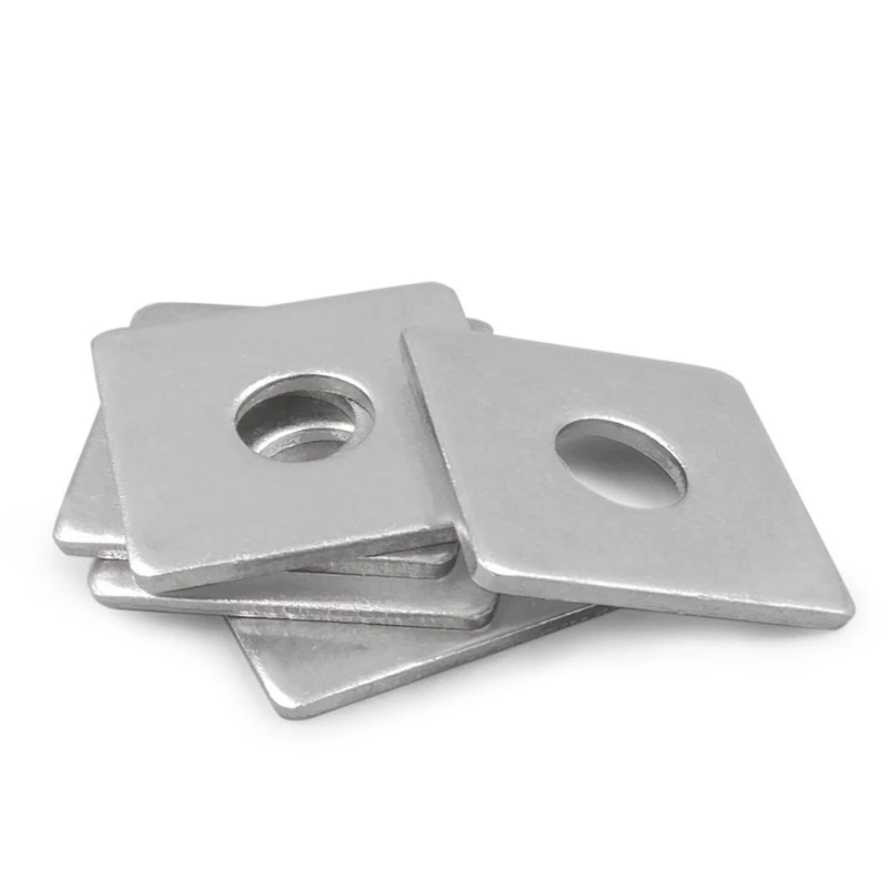 M16 M22 M24 M27 INOX Stainless Steel SS201 SS304 SS316 SS316L A2-70 A4-80 Plain Polished Square Plain Washer DIN436
