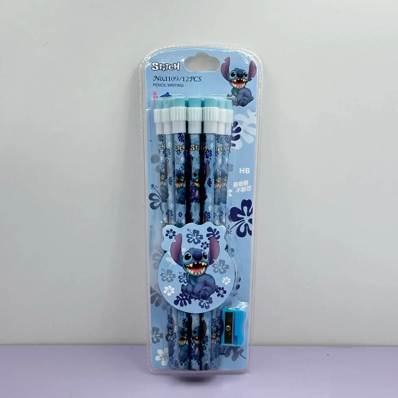 Kuromi School Stationery Pencil Set 12pcs/box KT Melody Cinnamoroll 2B