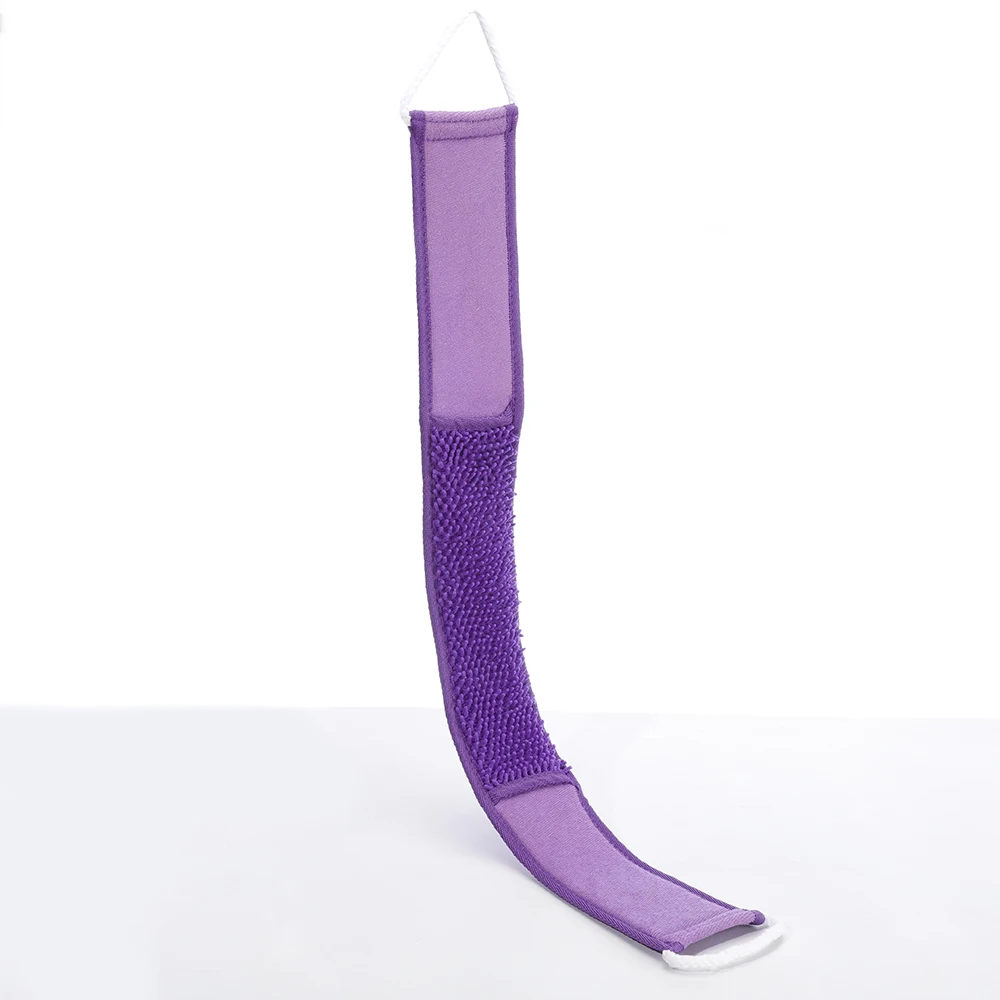 Cotton Hemp Body Wash Bath Back Scrub Long Shower Belt Soft Bath Towel Sponge Strap