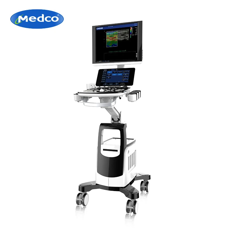 CBIT6 4D 5D Cart Color 19 Inch HD LED Monitor High Perform Elastographyance Cardiovascular Gynecology Ultrasound Machine