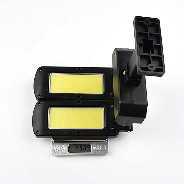 COB Solar Wall Lamp Rotatable Double Head Wide angle Lighting Motion Sensor 200COB Outdoor Waterproof for Garden Street Yard
