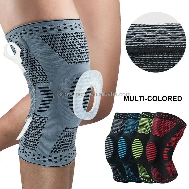 Высококачественный эластичный бандаж на коленный сустав коленного сустава дышащие наколенники для спорта