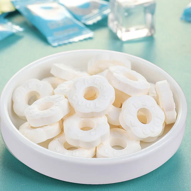New Wholesale Tablets Sweets Mint confectionery Mixed Fruit Flavor Hard Candy Strong Cool Sugar Bulk Free Mints Candy