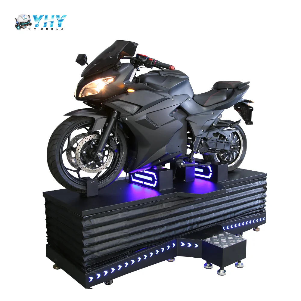 Arcade Real driving simulator game machine 9d ride equipment motorbike Vr Racing Game
