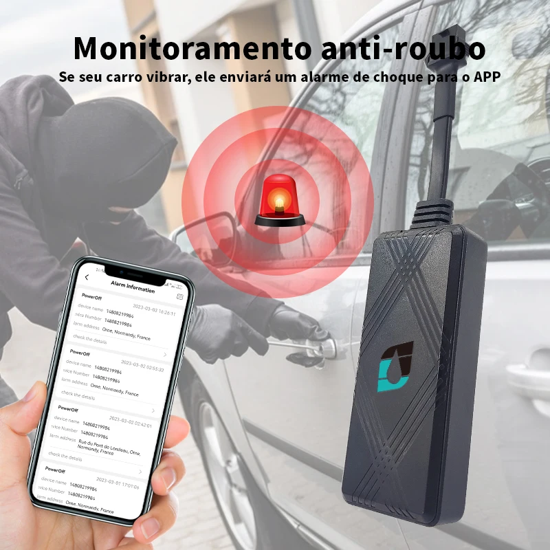 Daovay Mini Car Gps Tracker 2G+4G Device Vehicle With Engine Cut Car Tracker Gps Real-time Tracking Gps Tracker