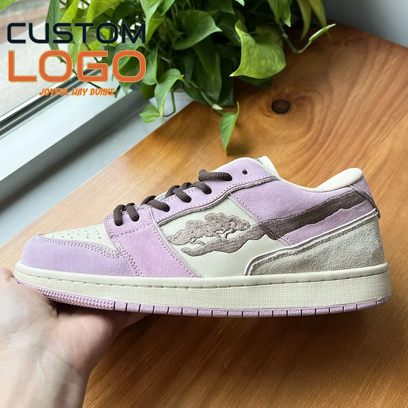 wholesale pink melody custom sneaker manufacturers man kids sneakers shoes for girlsJOYFUL WAY dunks sneakers for women