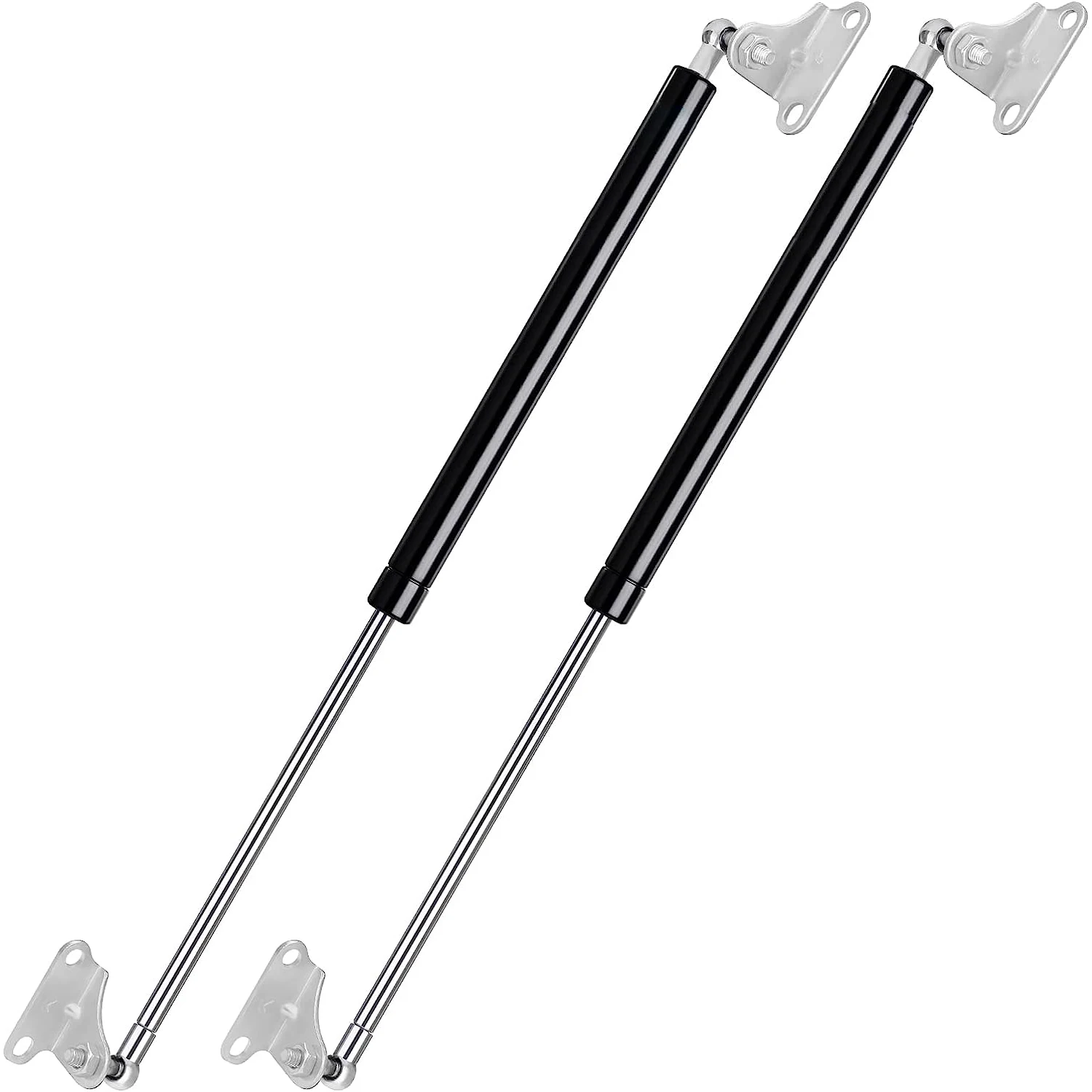 20 inch 22.5 lbs Gas Strut Shocks 100N Cabinet Toy Box Toolbox Lid Trash Bin Dog House Door  with L-Type Mounts