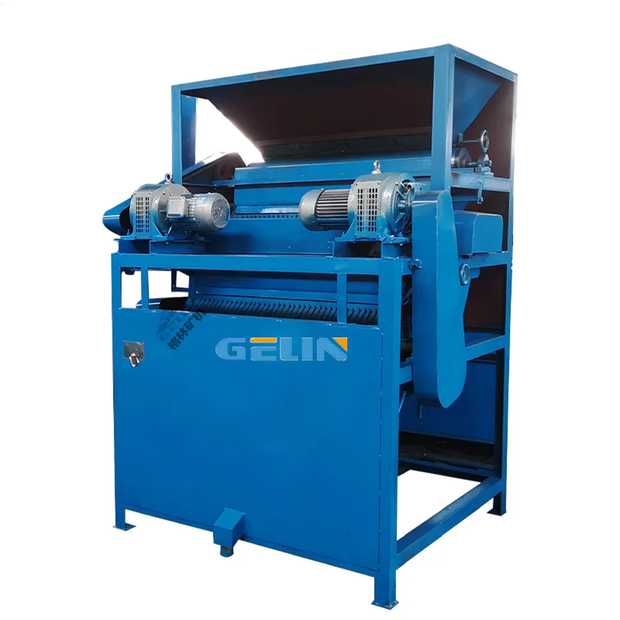 Competitive Price High Intensity Dry Iron Sand Magnetic Separator Coltan dry magnetic separator For Sale