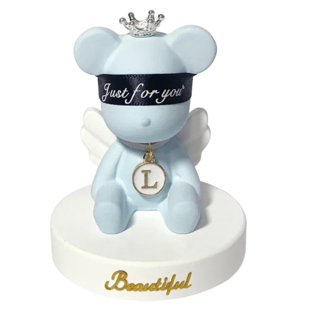 Creative car incense bear car interior decoration incense stone display birthday gift