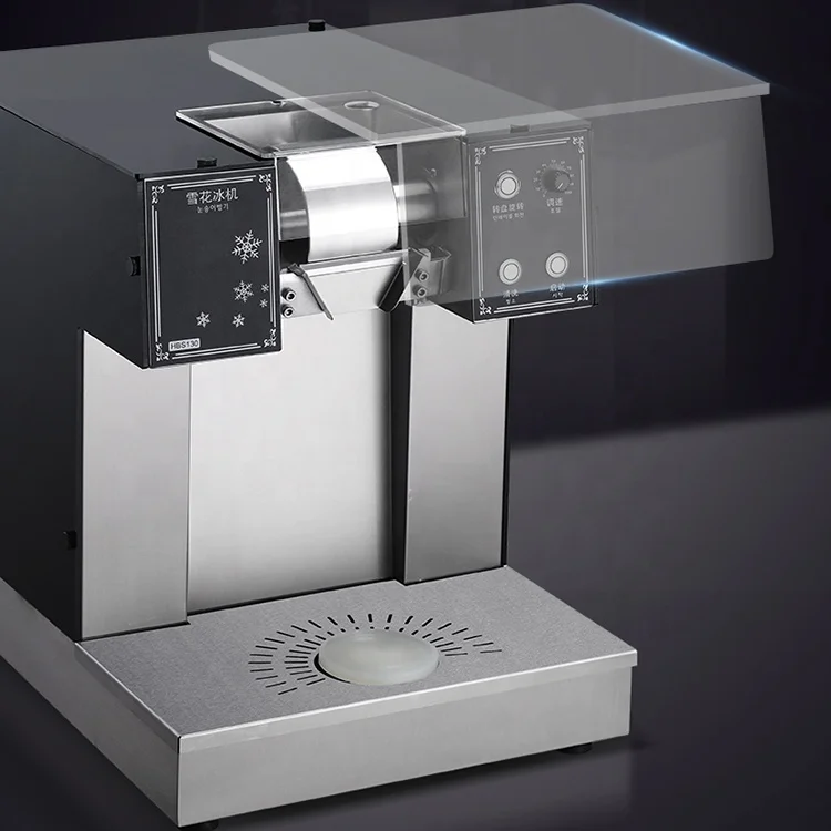 Hotel Making Shaved Flakes Crusher Shaving Maker Bingsu Shaved Ice Machine for Shaver Snow