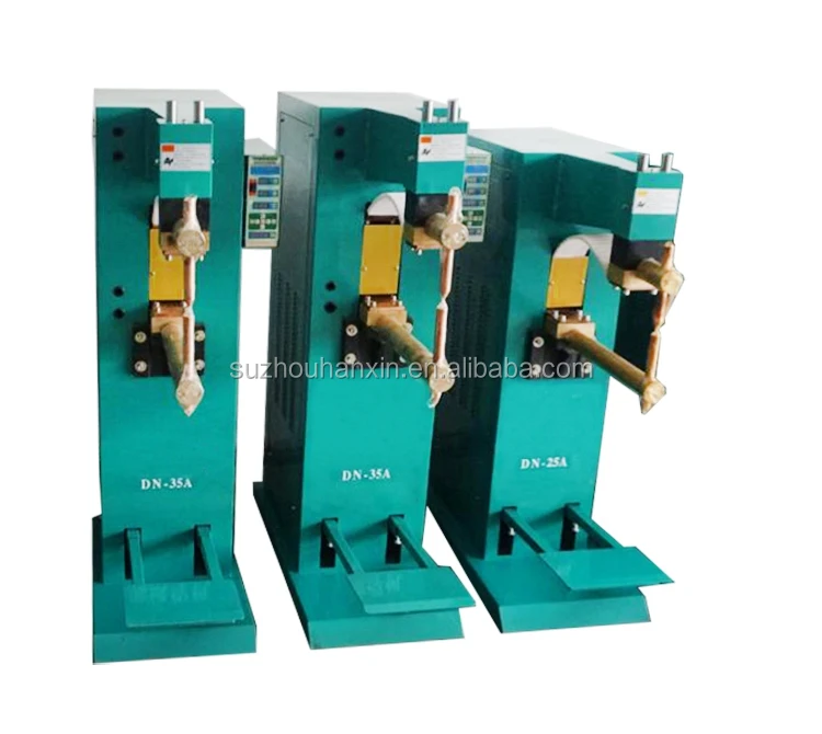 industrial metal rod dn35 welder pedal type automatic spot welding machine