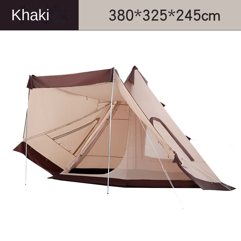 4 6 Person Big Large Wholesale Outdoor Luxury Adult Family Indian Teepee Tipi Camping Tent for Sale
