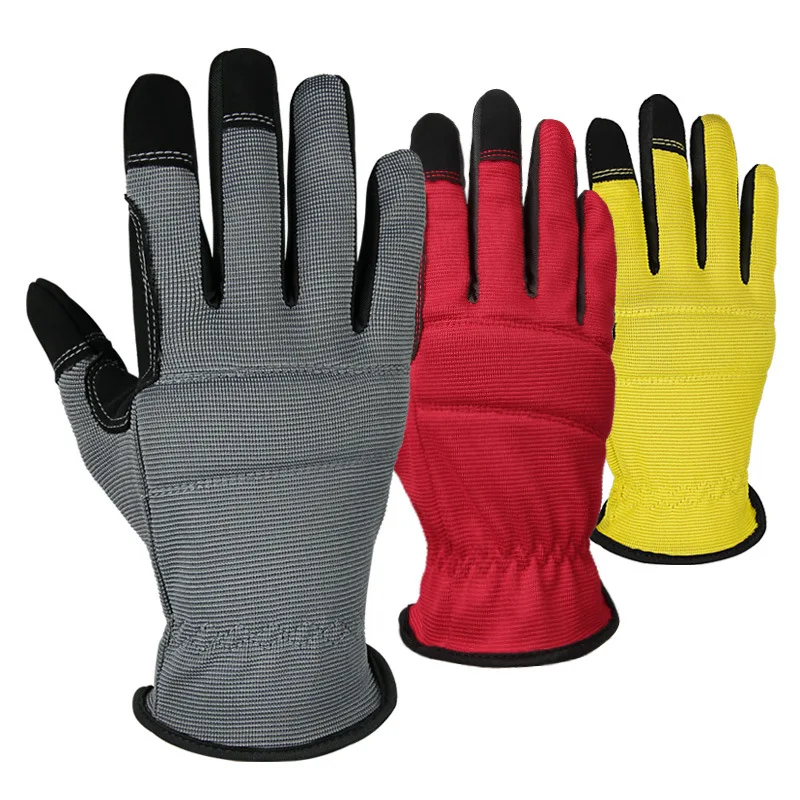 Wholesale outdoor gardening work labor insurance gloves wear-resistant non-slip safety protective gloves