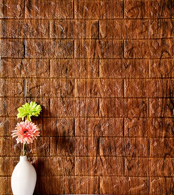 Hot sale living room indoor 3d wallpaper Building Material Facade 3d Wall Panel