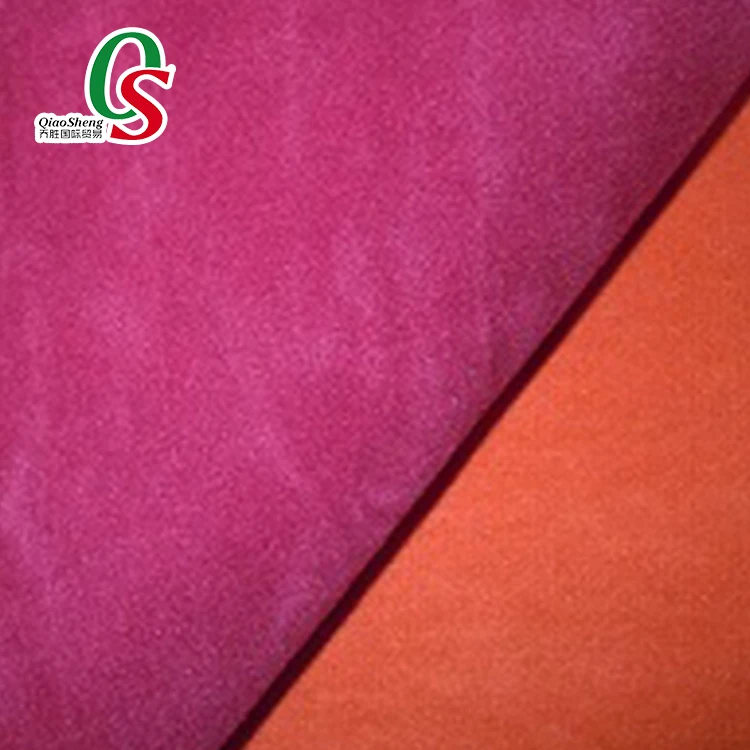 Nonwoven technics flock velvet fabric for shoes material