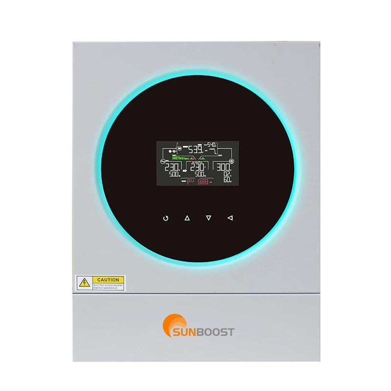 6000W 120A Hybrid Inverter Solar Dual Output Touch LCD Screen 6KW WIFI Hybrid Off grid Solar Inverter