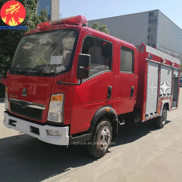 CNHTC Китай Sinotruck howo 3000 литров пожарная машина для