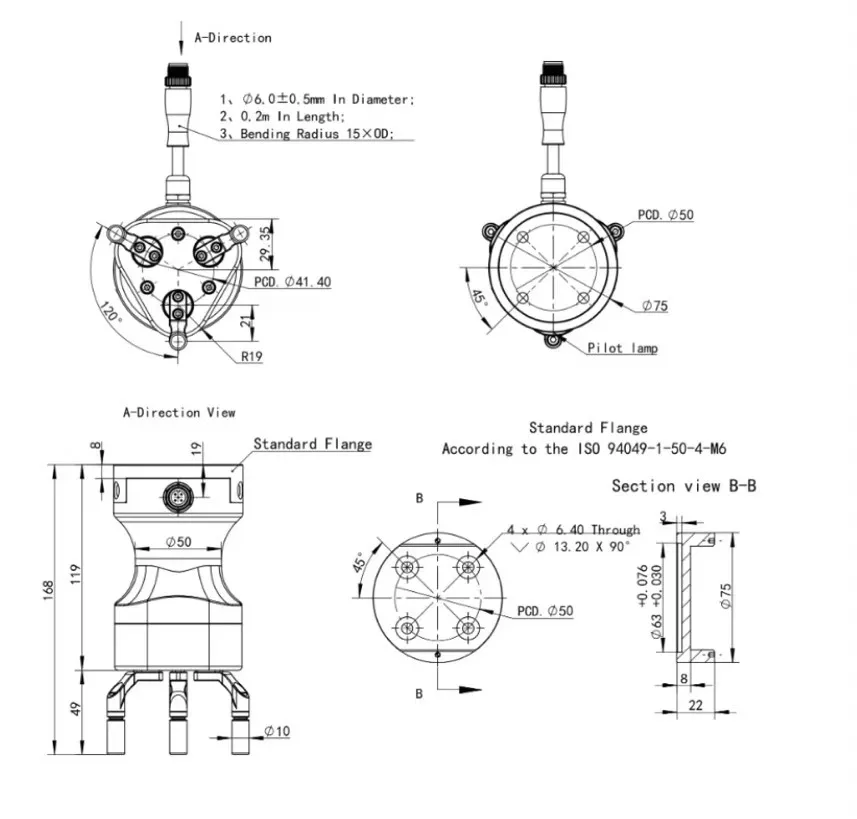 EVS Series Electric Vacuum Actuator for Robot Electric Vacuum Actuator