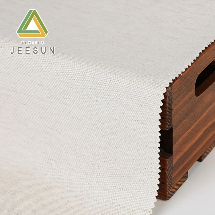 
Medium weight breathable and soft comfortable hand feel solid dyed rayon linen viscose blend fabric for clothing 