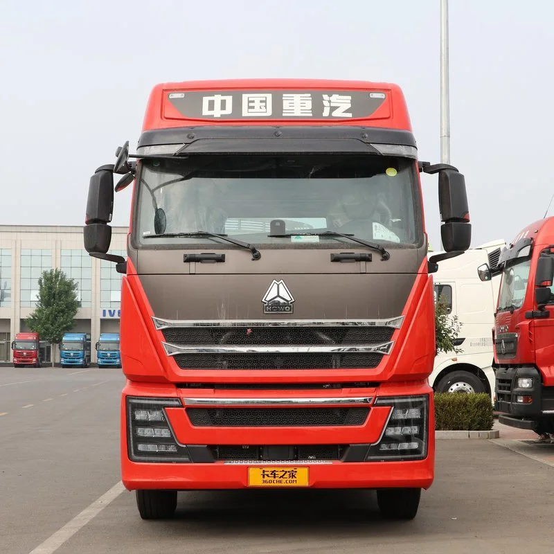 Hot Sale HOWO TH7 Heavy Truck 500hp 680hp 6X4 4X2 AMT Automatic Tractor Trucks Made in China Used Car