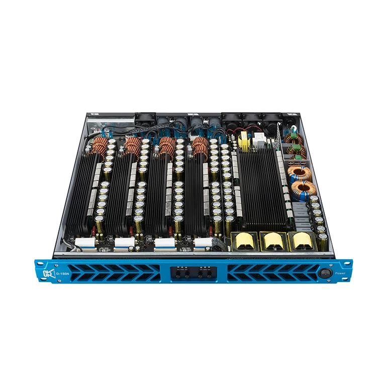 CVR  DSP-1504  10000 watt Audio t power amplifier 1U DSP amplifier