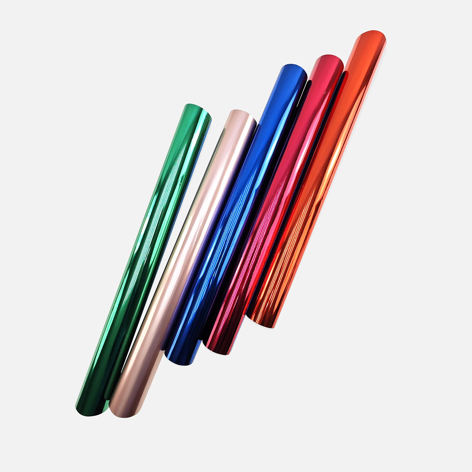 Golden Rainbow Colorful laser heat transfer  hot stamping foil roll for paper and plastic