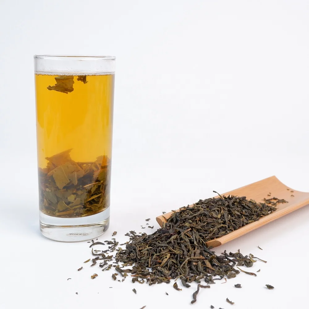 High quality tea leaves are picked from tea gardens without pollution  jasmine tea
