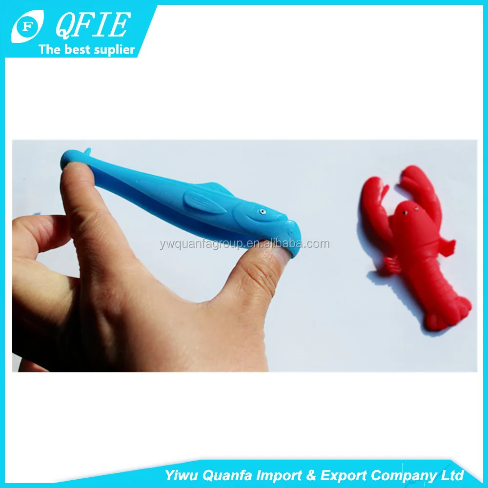 New Product Unisex Soft TPR Flying Animal Slingshot Chicken Toys and Fun Rubber Toy