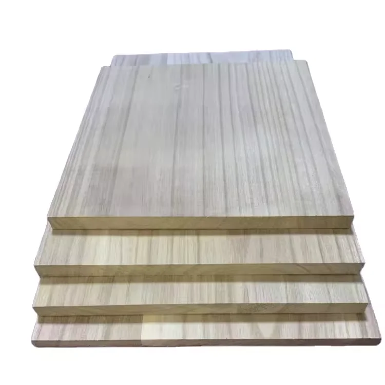 Hot selling paulownia wood house construction other timber solid  wood board