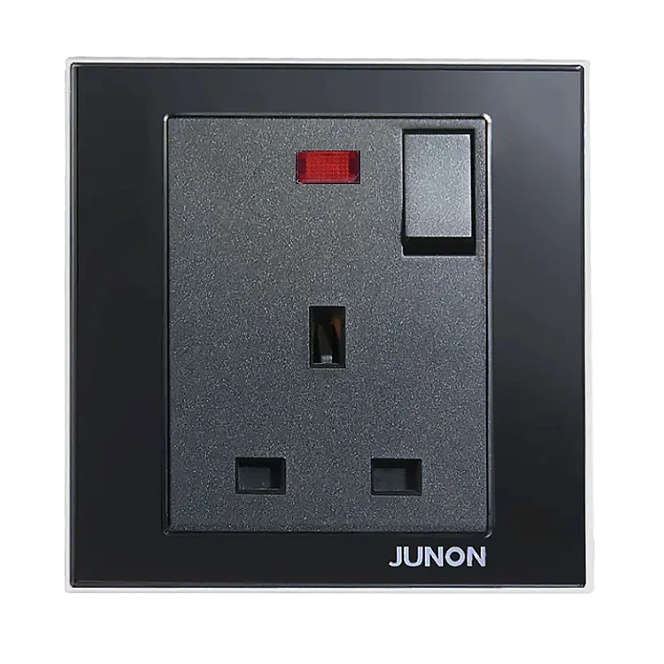 
JUNON Hot Selling Energy Saving Electric Sensor Wall Switch Socket 