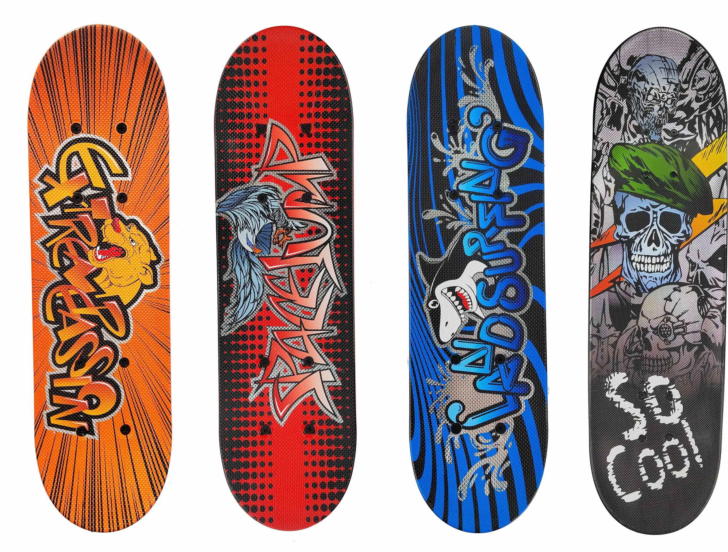 Personalized Complete PP Skateboard Retro Cruiser Outdoor Activities Professional Skate Board