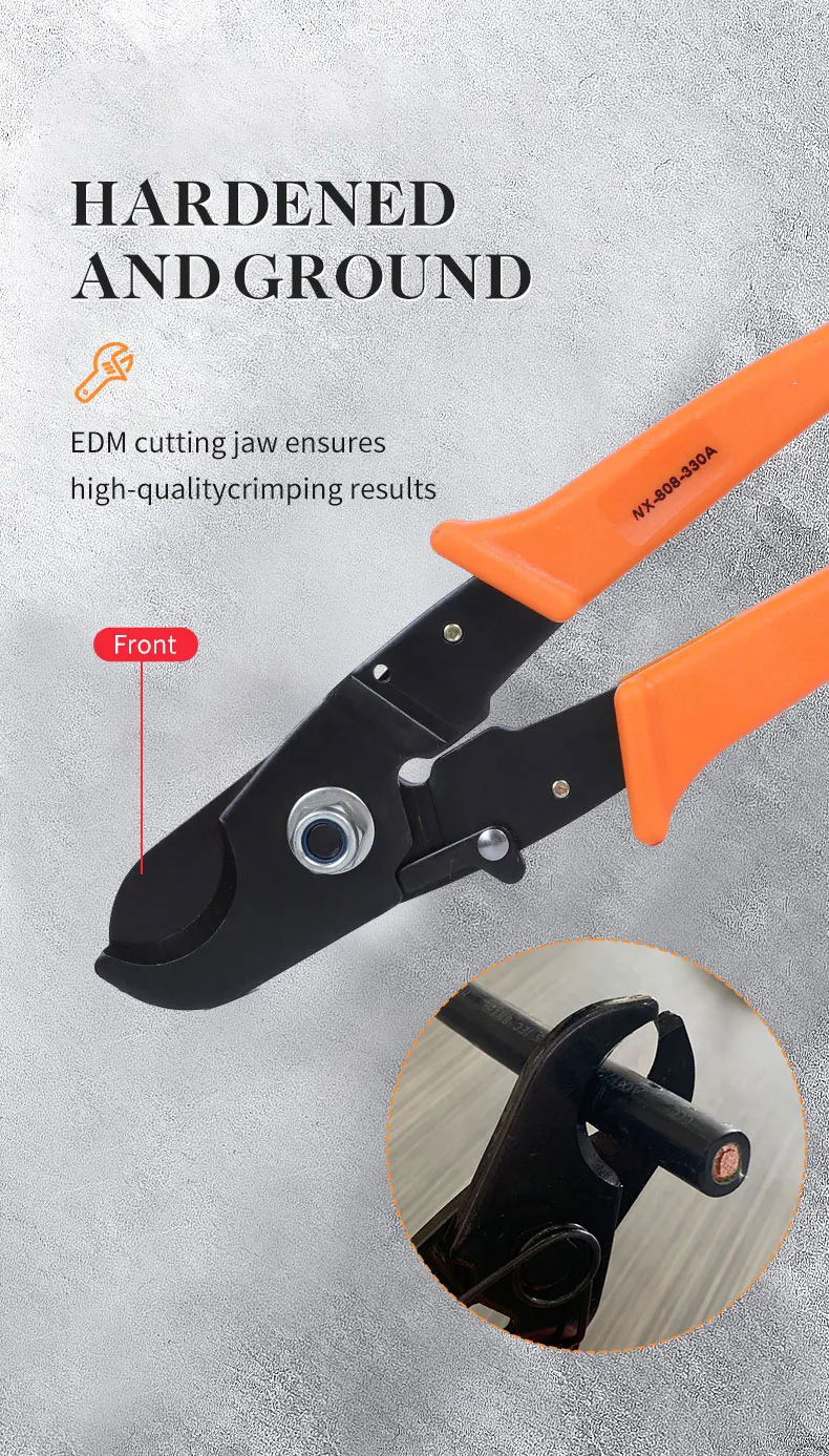 WX-206/808-303A/065/GS11 Hot sale cable cutter for cutting cables pliers tools cable cutter wires
