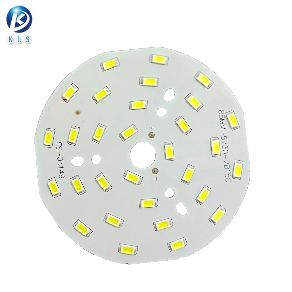 Customized LED PCB manufacturer SMD 5730 2835 5W 7W 220v Round Aluminum Led Bulb Circuit Board