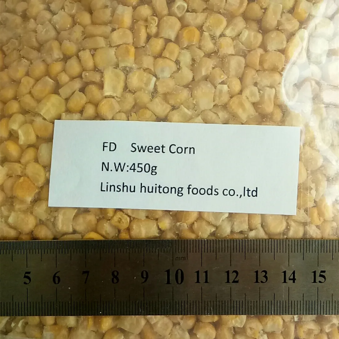 Top Quality Natural Food Freeze Dried Vegetables Dried Sweet Corn