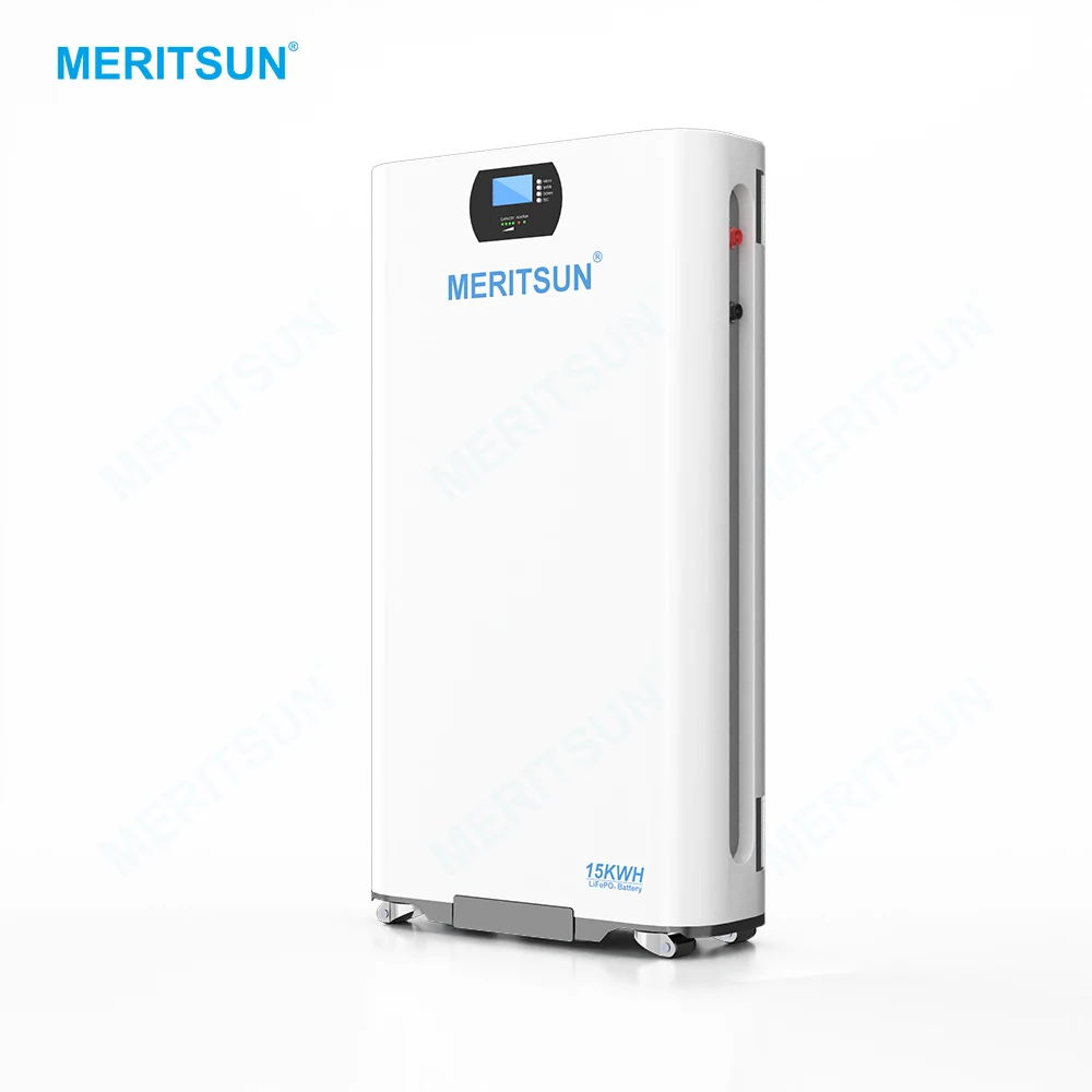 MeritSun Lithium Home Battery 15kwh Wall Mounted Battery 51.2V300Ah Lifepo4 Battery