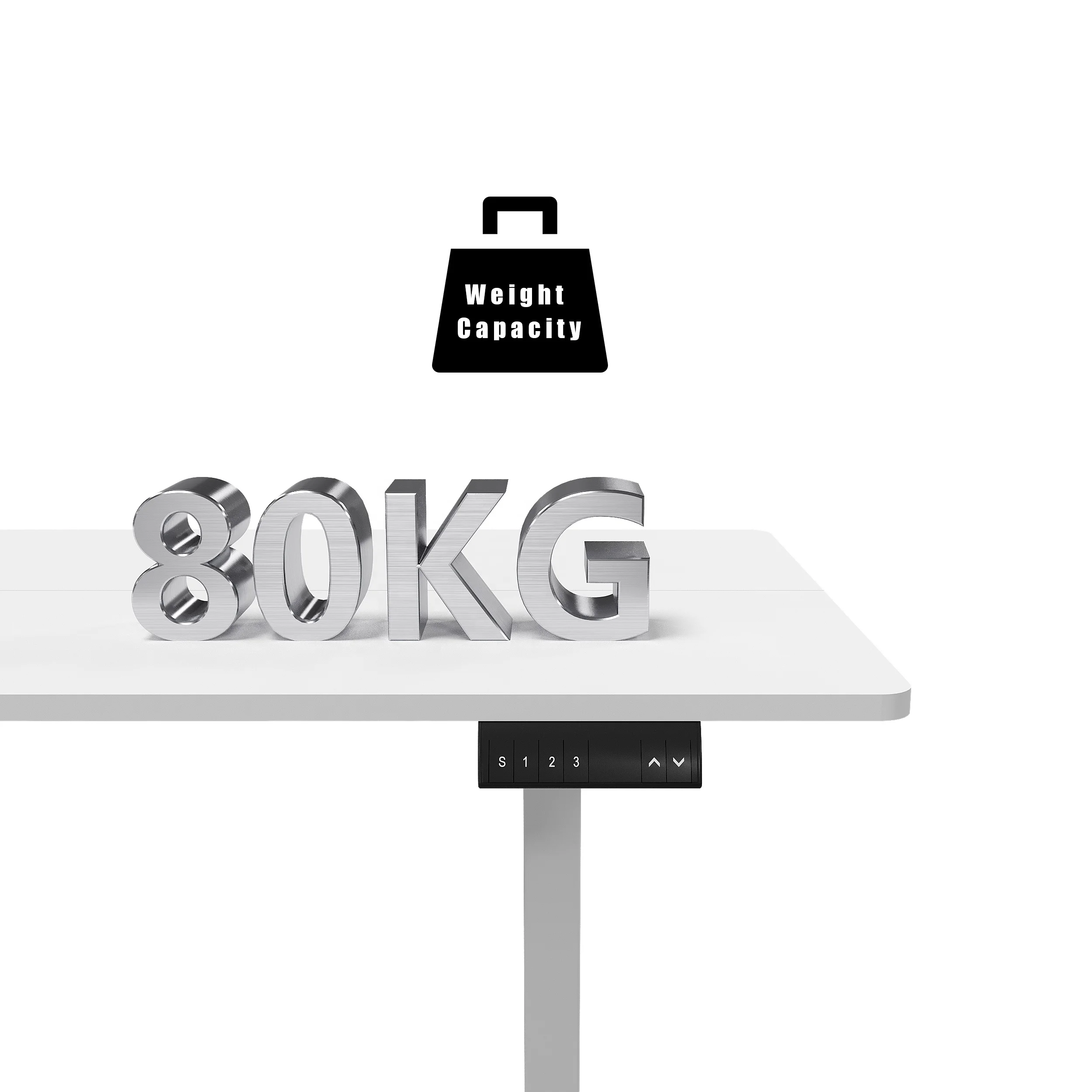 V-mounts modern Dual motors height adjustable desk with Optional hand controllers VM-JSD2-02-2P